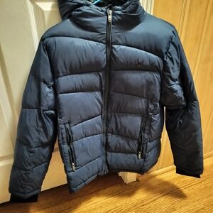 Spyder Boy's Navy Puffer Jacket Sz 18/20